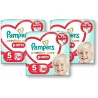 Pampers Premium Care Pants Size 5 kertakäyttöiset housuvaipat 11-17 kg 50 kpl