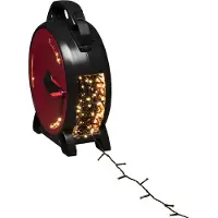 Konstsmide 10 m 1000 lämminvalkoinen LED valosarja kelalla