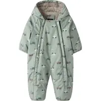 Name it Nbmsnow05 Suit Aop Fo - Green - 74-80
