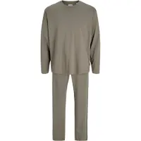 Jack & Jones Pitkä pyjama 'JACALFRED' khaki