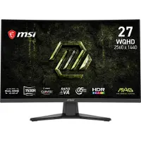 MSI MAG 275CQDF X24 27/VA/240Hz/1ms pelinäyttö