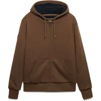 Superdry Borg Lined Kokovetoketjullinen Collegepaita
