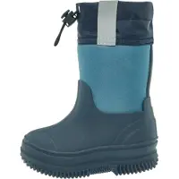 Playshoes Kumisaappaat marine / sininen denim / vaaleanharmaa