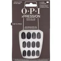 OPI xPRESS/ON Lincoln Park After Dark Tekokynnet 1 kpl Black