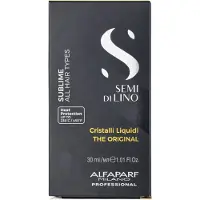 Alfaparf Milano Semi di Lino Sublime Cristalli kosteuttava öljy hiusten kiiltoa ja pehmeyttä lisäävä 30 ml