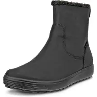 Ecco Women's Soft 7 Tred Warm Black Lämpövuoratut kengät 41