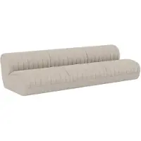 Muuto Coltre Kolmipaikkainen Sohva - 3-istuttavat sohvat Tekstiili Sand - CLT3SC1TC03