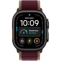 Apple - loop for smart watch - 49 mm black titanium finish