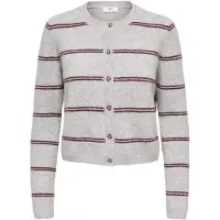JDY Jdychloe L/S Cardigan Knt Noos - Grey - XS