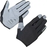 Gripgrab Women's Shark Padded Full Finger Glove Black Treenikäsineet XS