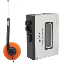 Groov-e PS530SR kannettava kasettisoitin Bluetoothilla