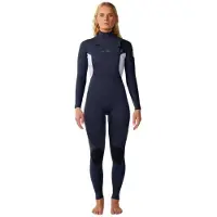 Rip Curl Dawn Patrol 5/4 Mm Gb Naisten Pitkähihainen Neopreenipuku Vetoketjulla Rinnassa