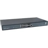 LevelOne – Switch 8x10GE/4x10GSFP+ 19" Managed L3 (XEL-1291)