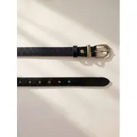 ARMIE Vyö 'The Emma Leather Belt' musta