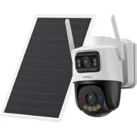 IMOU AOV Dual 5MP + 5MP, IP-turvakamera, Ulkona, Langaton, Ulkoinen, Seinä, musta, Valkoinen