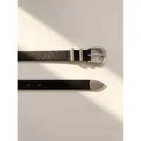 ARMIE Vyö 'The Walker Leather Belt' musta