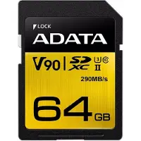 ADATA 64GB UHS-II-U3, SD 4.0
