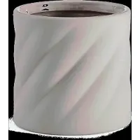 Cooee Design Twist kukkaruukku Hiekka, pieni Ø12 cm