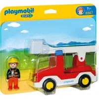 Playmobil 1.2.3 Paloauto ja tikkaat