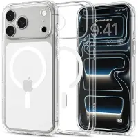 Spigen Ultra Hybrid MagSafe - clear white - iPhone 18 Pro/17 Pro