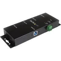 StarTech.com STARTECH Industrial USB 3.0 -keskitin - 4 porttia - Kiinnitettävä - Keskitin (keskitin) - 4 x SuperSpeed USB 3.0 - Pöytätietokone