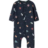 Name it Nbnvismas Ls Nightsuit - Navy - 56