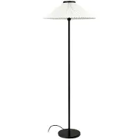 Dyberg Larsen Plissé Gulvlampe - White - ONE SIZE