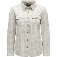 Black Diamond Women's Project Twill Long Sleeve Shirt Chalk-fog Blue Pitkähihaiset kauluspaidat L