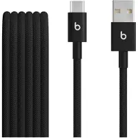 Apple beats usb-a to usb-c woven cables 1.5 m - bolt black 2-pack