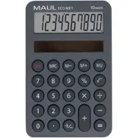 MAUL Taschenrechner ECO MD 1, 10 Stellen, grau (7275084)