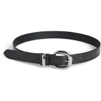 Pieces Pcvilka Patent Jeans Belt Wb Pu - Black - 90