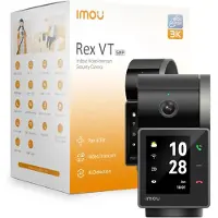 IMOU Rex VT Pro, IP-turvakamera, Sisätila, Langaton, 50 m, Vastaanotto, Musta (IM-IPC-S2VBP-5M0WR-)