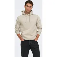 Only & Sons Onsceres Hoodie Sweat Noos - Beige - XS