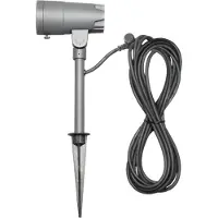 Konstsmide 7475-370 Andria tummanharmaa puutarhaspotti 12V
