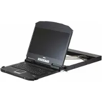 Aten – 1U Ultra Short DualRaid Widescreen LCD Console, UK (CL3800NW-ATA-EG)