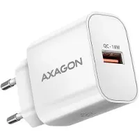 Axagon 18W verkkovirtalaturi, USB-A, valkoinen