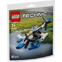 LEGO Technic 30736 White Seaplane with Gear 82 pieces