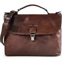 Greenburry Newport Käsilaukku Nahka 29 cm Ruskea
