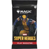 Wizards of the Coast Magic the Gathering: Marvel Super Heroes Play Booster