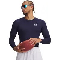Under Armour Ua Hg Armour Comp Ls - Navy - M