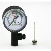 Powershot Pressure Gauge With Valve Musta