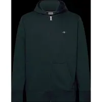 Gant Shield Logo Zip Hoodie - Navy - M