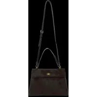 Gina Tricot Office Midi Bag - Brown - ONE SIZE