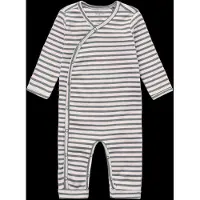 Noppies Playsuit Ls Stripe - Blue - 50
