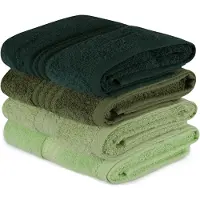 L'Essentiel pyyhesetti Rainbow Green, 4 kpl.