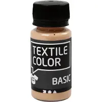 Creativ Company Textile Color Semi-opaque Textile Paint - Light Beige 50ml