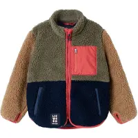 Liewood Nolan Teddytakki, Army Brown Multi Mix, 116