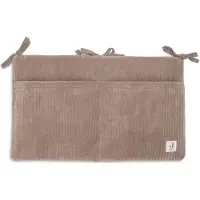 Jollein Playpen Storage Bag Organizer - Cloudy Rib - Brown - 49X30