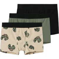 Name It Kids Nkmboxer 3P Peyote Monster Truck Noos - Multi/patterned - 134-140