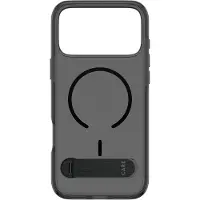CARE by PanzerGlass Care by Kickstand MagSafe -suojakuori iPhone 18 Pro Max / 17 Pro Max -puhelimelle, Savunharmaa
